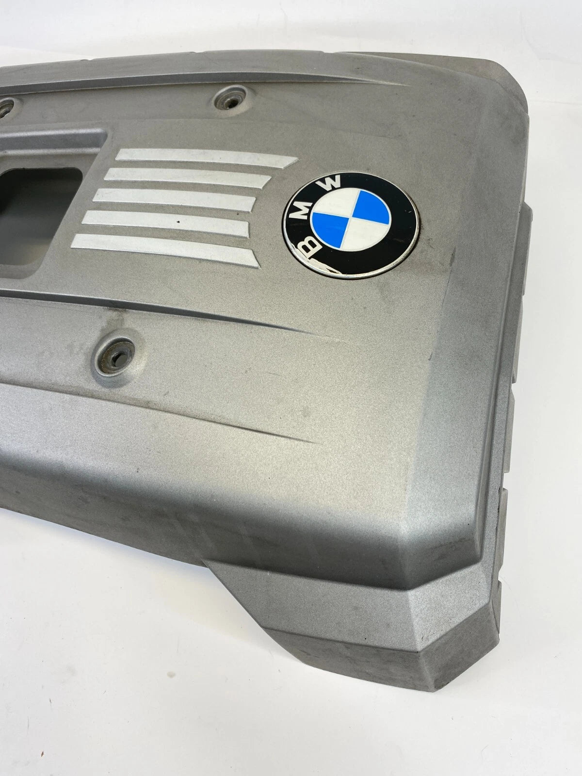 2006 2007 BMW 530I 530XI UPPER ENGINE COVER SHIELD COIL TRIM PANEL 11127531324