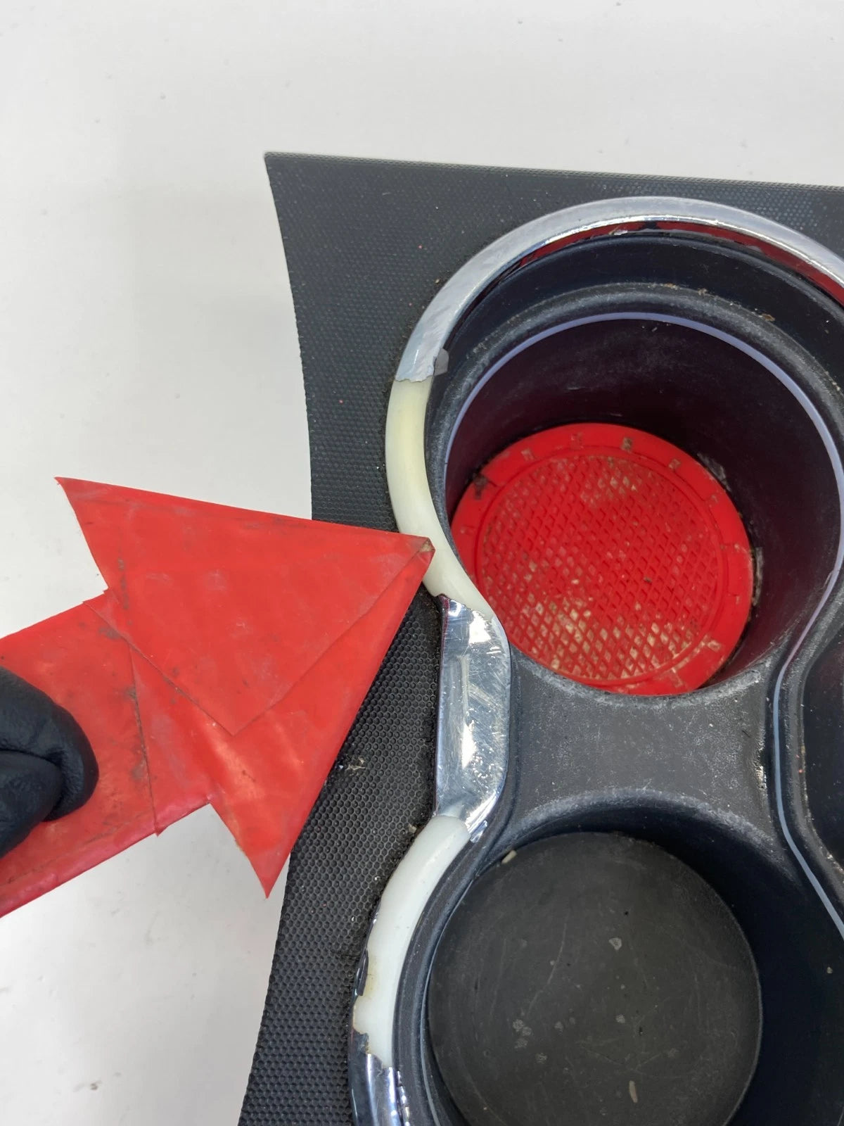 2008-2010 DODGE CHARGER CENTER CONSOLE CUP DUAL DRINK HOLDER 1GA112X9AE OEM