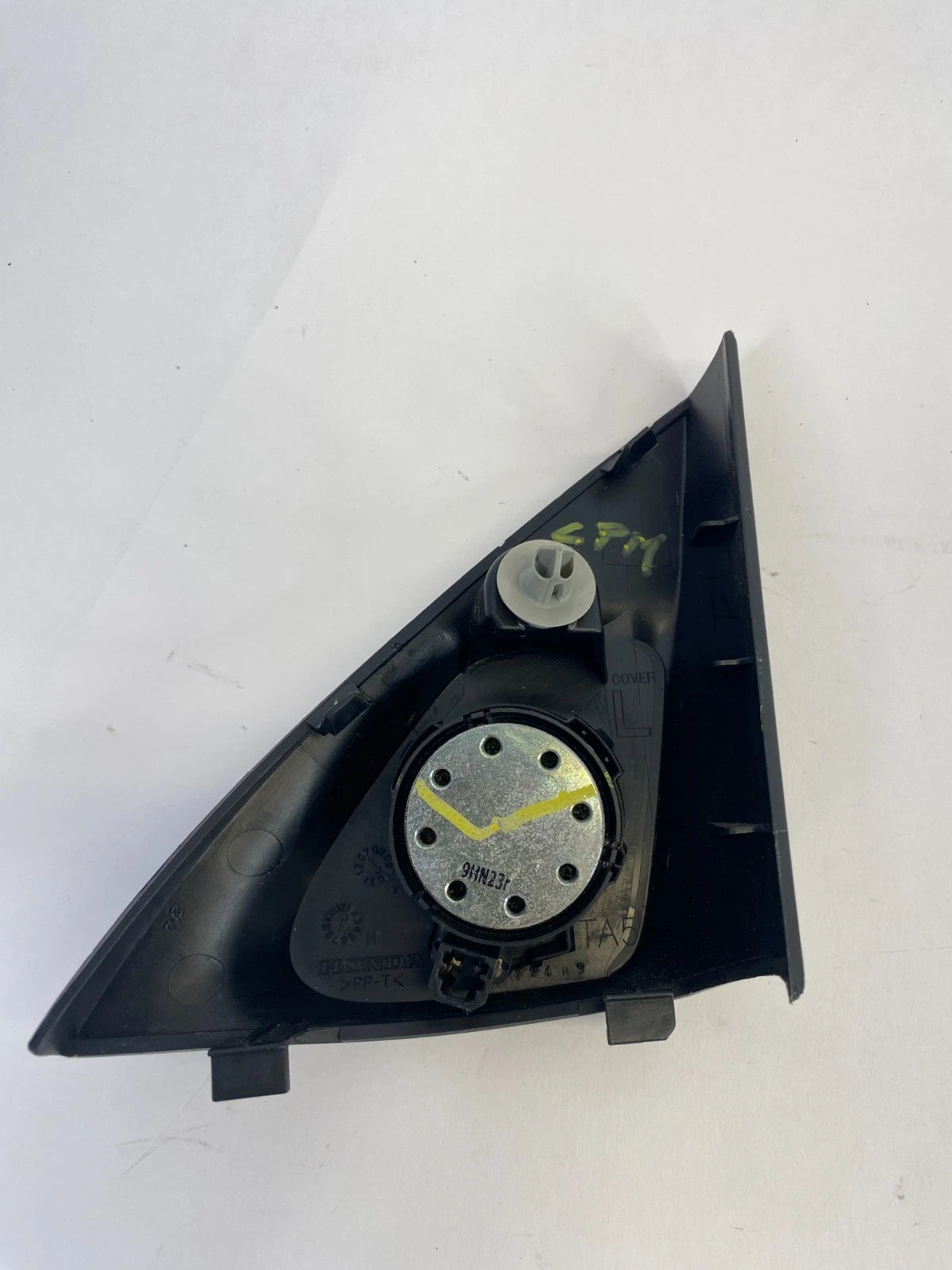 2008-2012 HONDA ACCORD FRONT LEFT DOOR INNER CORNER TWEETER SPEAKER W/ COVER