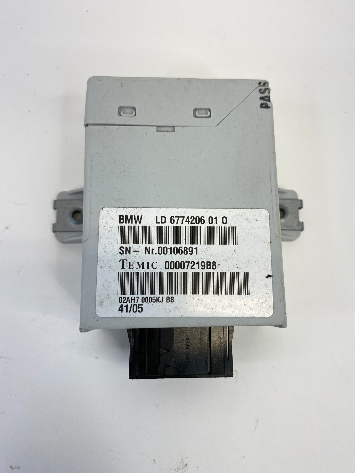 2006 BMW 330xi 330i 07-14 335i 3.0L Cruise Control Module Computer 6774206010