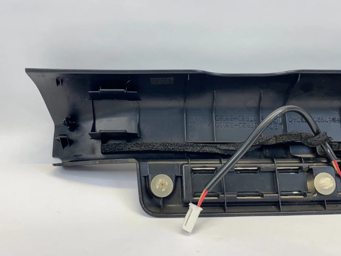 06-13 LEXUS IS250 FRONT LEFT ILLUMINATED DOOR SILL SCUFF PLATE OEM 67920-53030