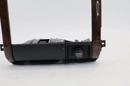 2003-2005 HONDA PILOT LOWER CENTER DASH TRIM BEZEL W/ POWER OUTLET ASHTRAY OEM