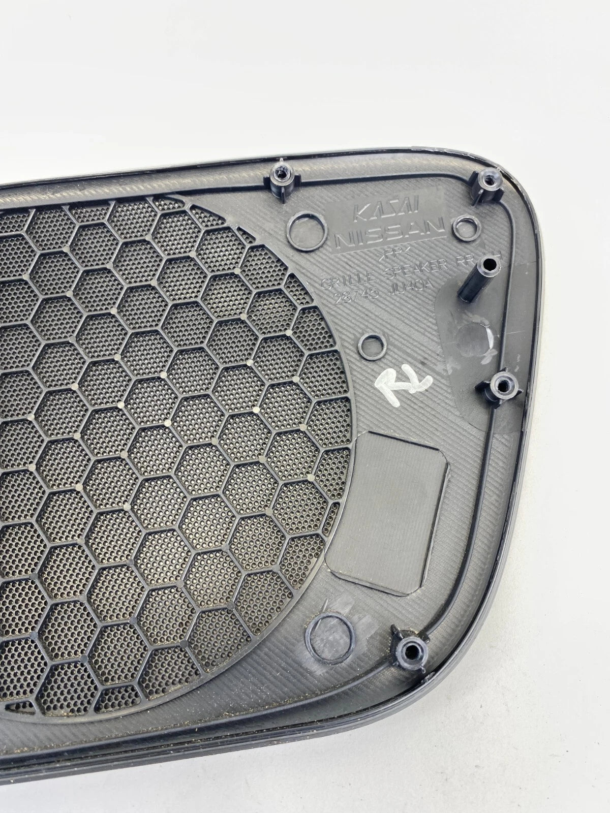 2010-2013 INFINITI G37 REAR LEFT DOOR SPEAKER GRILLE COVER TRIM 28745-JU40A OEM
