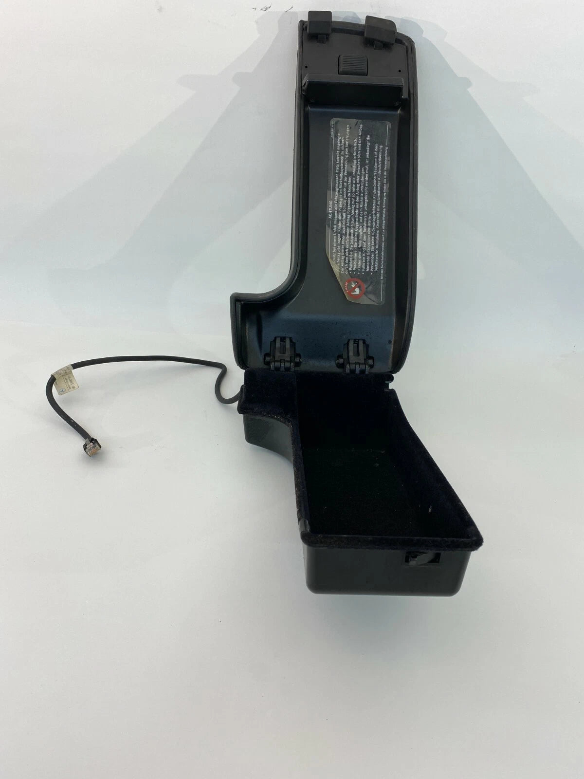 2000 2001 2002 MERCEDES-BENZ S430 S500 S600 CENTER CONSOLE ARMREST LID STORAGE