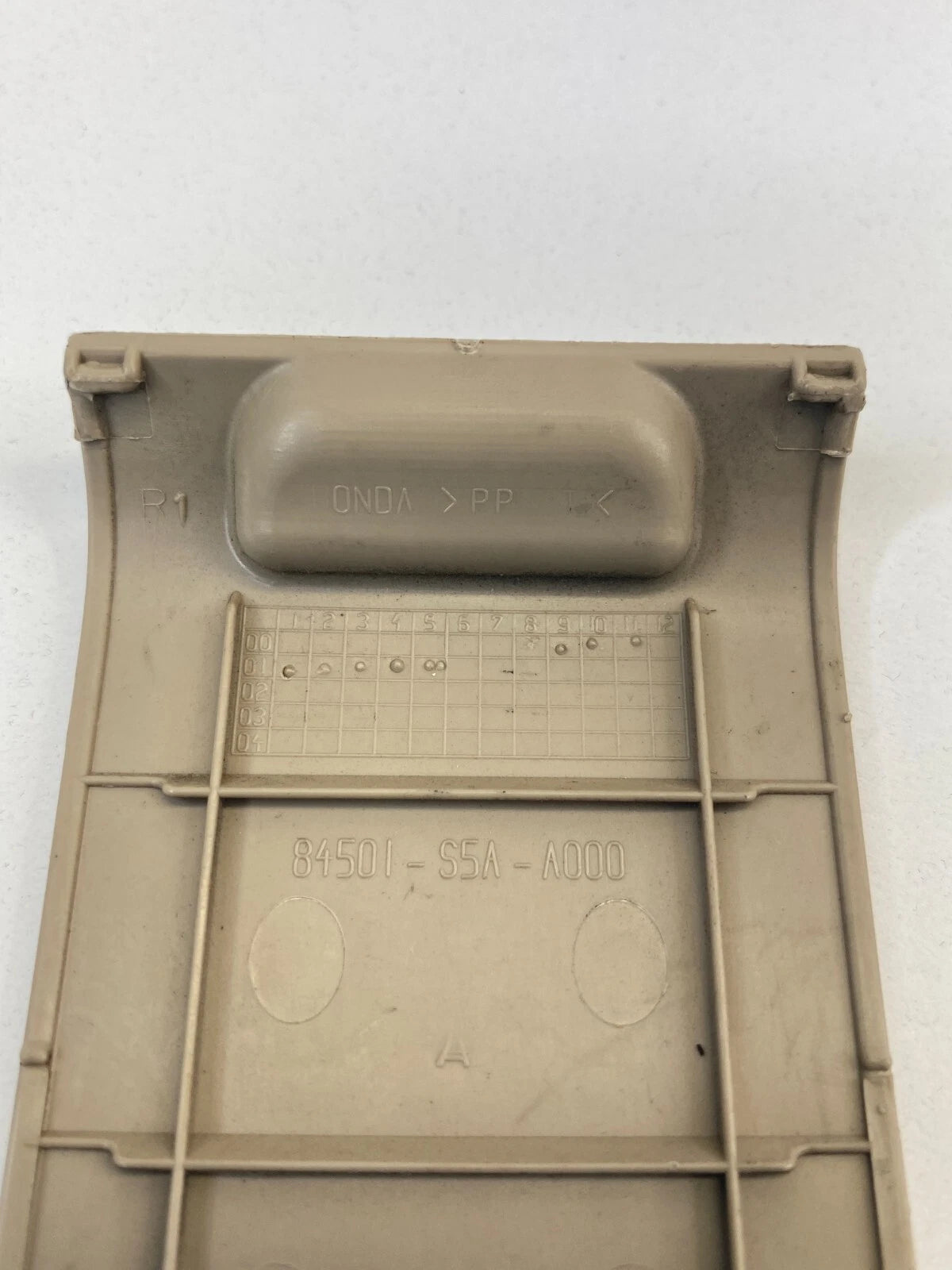 2001 2002 2003 HONDA CIVIC REAR SEAT CHILD ANCHOR LID COVER 84501-S5A-A000 OEM