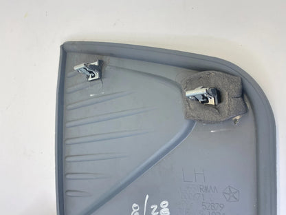 2008-2010 DODGE AVENGER REAR LEFT DOOR UPPER TRIM PANEL GARNISH 1CJ55TRMAA OEM