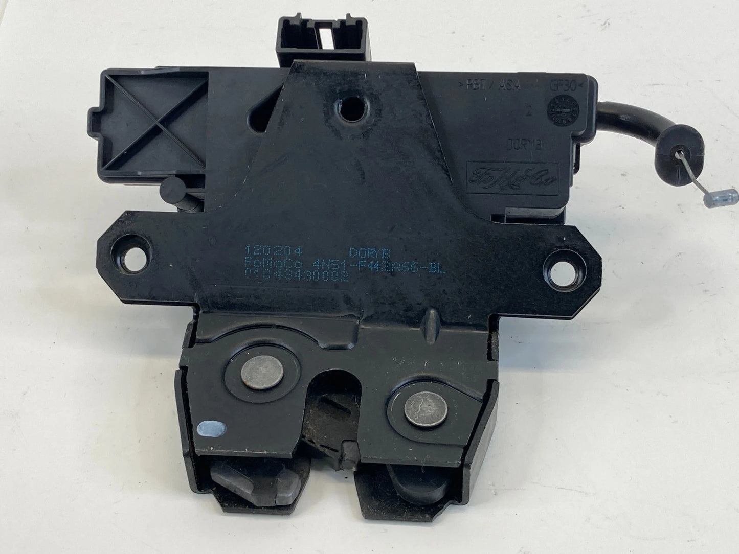 04-11 VOLVO S40 SEDAN TRUNK LATCH RELEASE DECK LID LOCK ACTUATOR 4N51-F442A66-BL