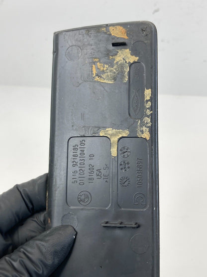 2011-2017 BMW X3 Center Console Storage Mat Insert 5116-9218185 OEM