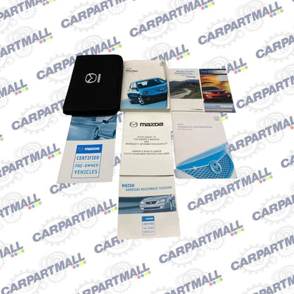 2004 MAZDA 3 MAZDA3 OWNER'S MANUAL GUIDE HANDBOOK WARRANTIES SET W / CASE OEM