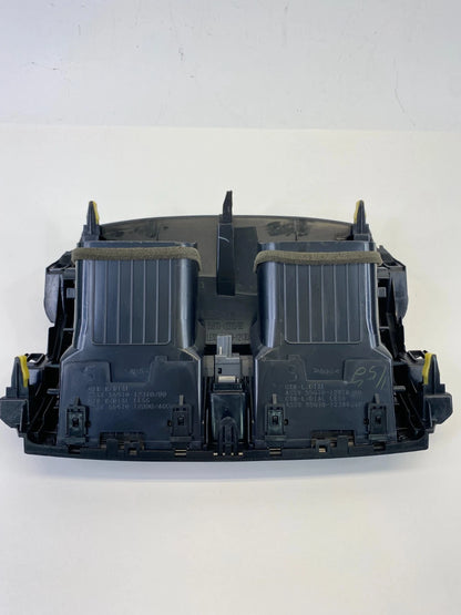 2009 10 11 TOYOTA COROLLA DASH CENTER A/C OUTLET AIR VENT W/CLOCK HAZARD SWITCH