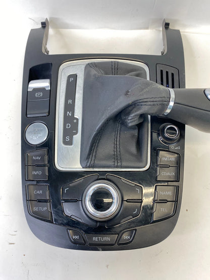 08-12 AUDI A5 QUATTRO AUTO T SHIFTER BEZEL MMI NAVIGATION CONTROL 8T0919609DWFX