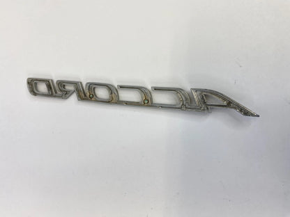 2003-2005 HONDA ACCORD COUPE REAR LOGO MARK EMBLEM BADGE SET 75701-SHJ-A000 OEM