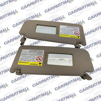 1998-2004 Audi A6 Quattro Sunvisor Left & Right Sun Visor Set Cloth w /Homelink