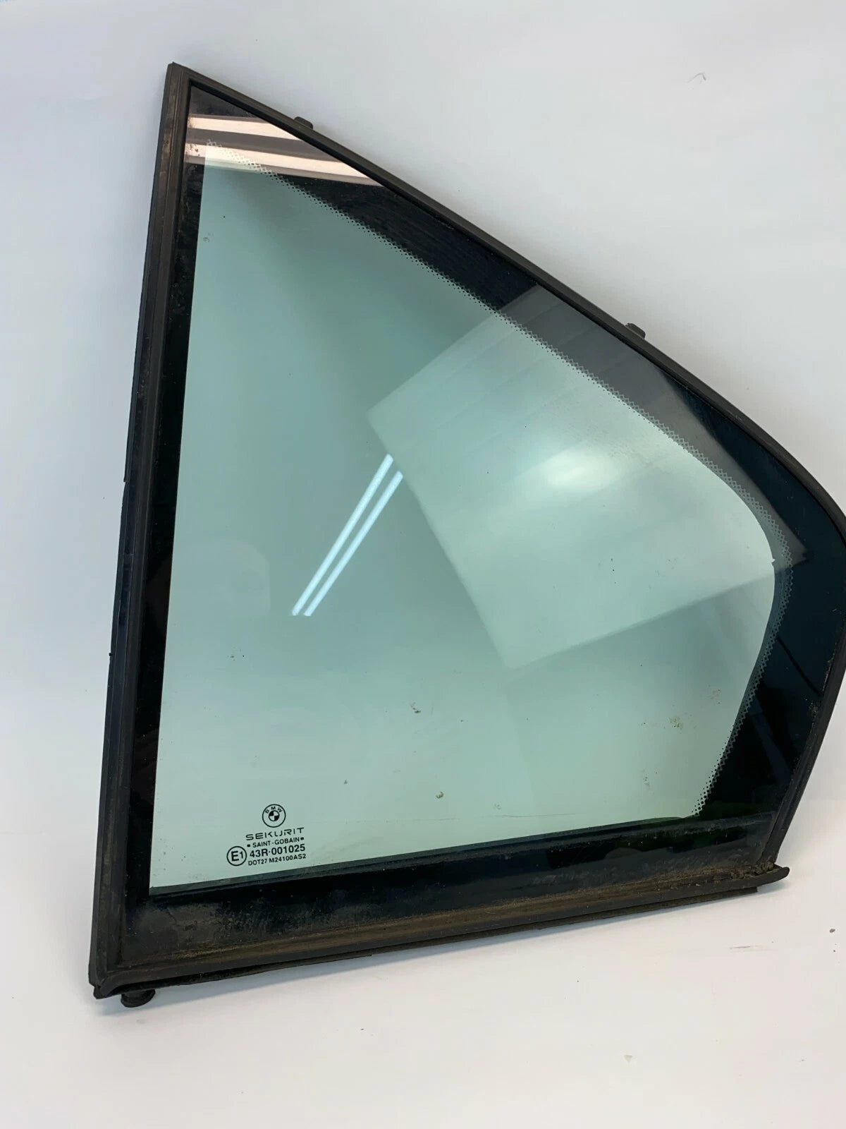 1995-2001 BMW E38 740I 740IL REAR LEFT DRIVER DOOR QUARTER WINDOW GLASS OEM