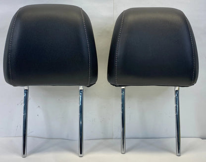 2013-2016 FORD ESCAPE FRONT SIDE SEAT LH RH HEADREST PAIR SET BLACK OEM FACTORY