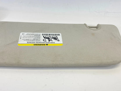 08-10 GRAND CARAVAN TOWN & COUNTRY RIGHT SUNVISOR SUN VISOR W/ MIRROR & LIGHT