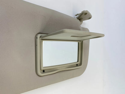 2008-2013 MITSUBISHI LANCER RIGHT PASSENGER SIDE SUNVISOR SUN VISOR SHADE RH TAN