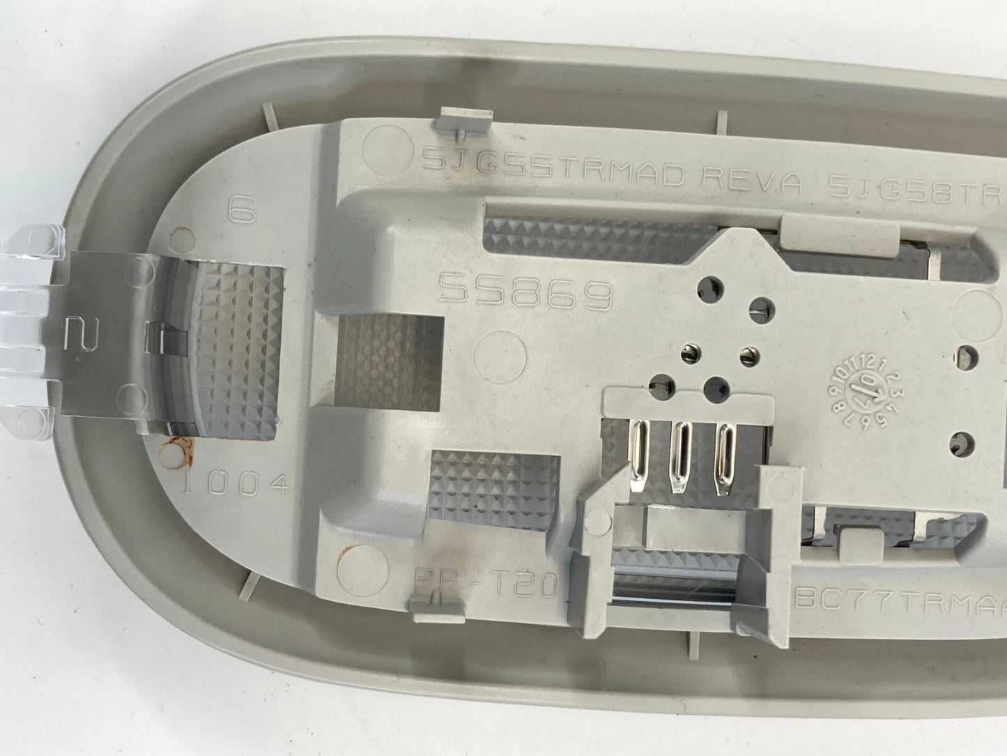 2009-2012 DODGE CALIBER REAR ROOF INTERIOR DOME LIGHT LAMP READING BC77TRMAA OEM