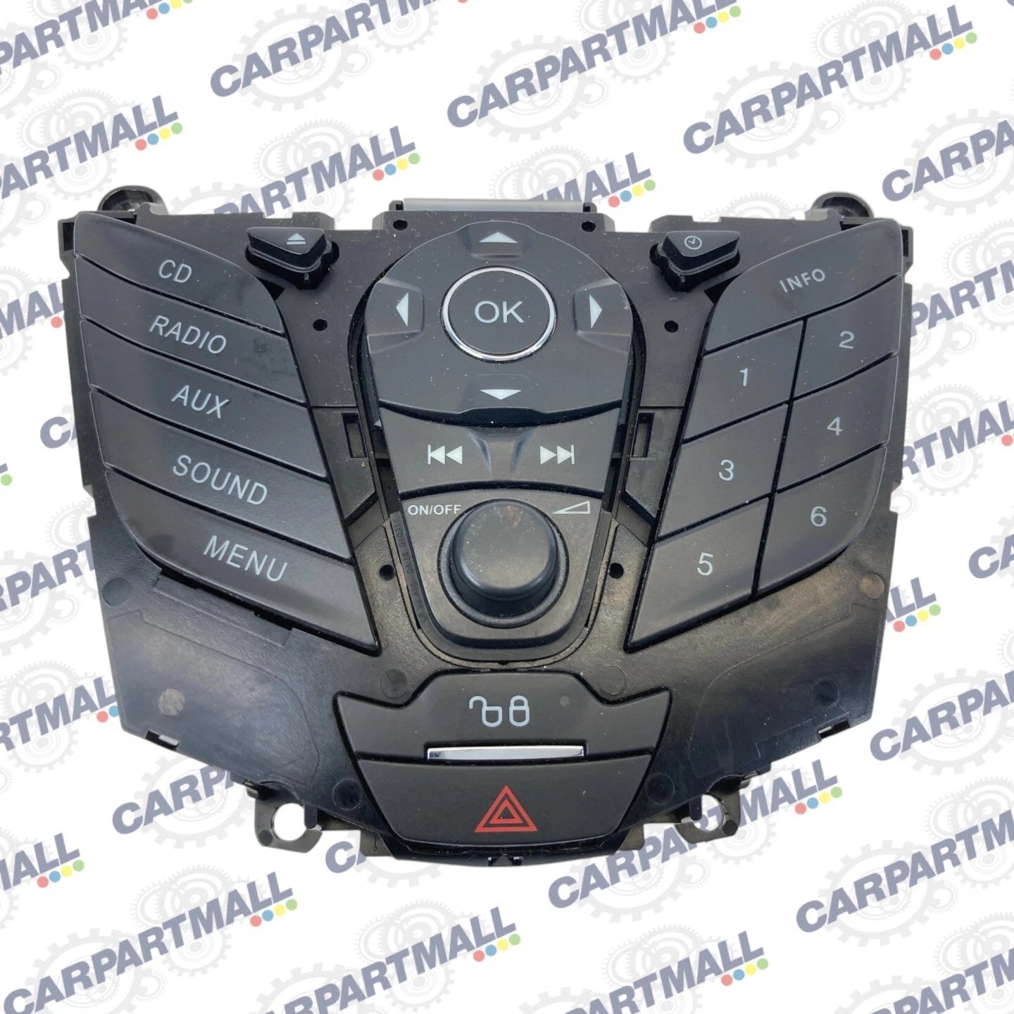 12-14 FORD FOCUS AM/FM RADIO MULTIMEDIA CONTROL SWITCH PANEL CM5T18K811AC OEM