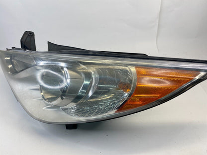 11-14 Hyundai Sonata Sedan Left Driver Side Headlight Headlamp Assembly Halogen