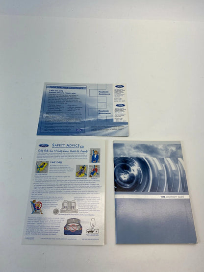 2008 FORD FUSION OWNERS MANUAL SET WITH CASE WARRANTY MAINTENANCE GUIDE OEM