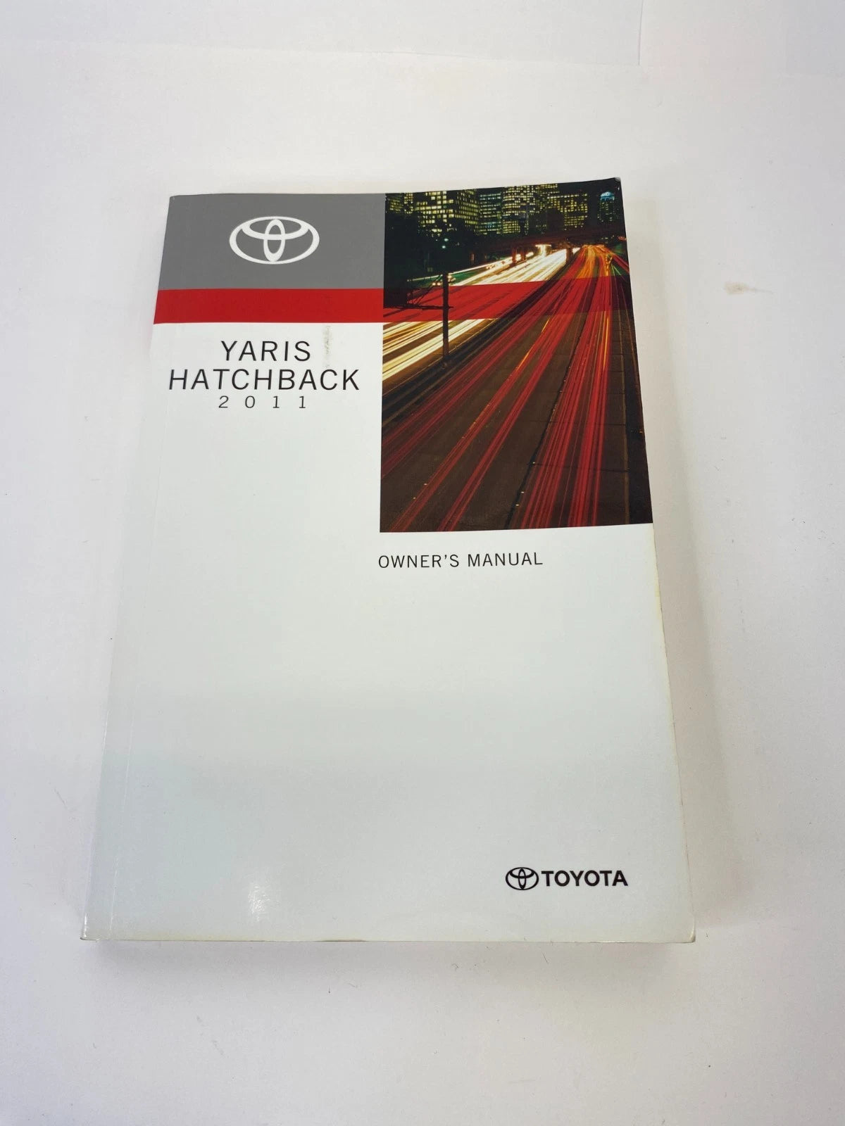 2011 TOYOTA YARIS HATCHBACK OWNERS MANUAL SET WITH CASE BOOKS OEM