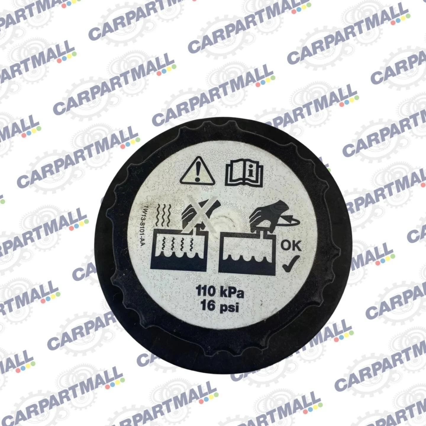 05-07 FORD FREESTYLE COOLANT RADIATOR OVERFLOW RESERVOIR CAP LID 1W13-8101-AA