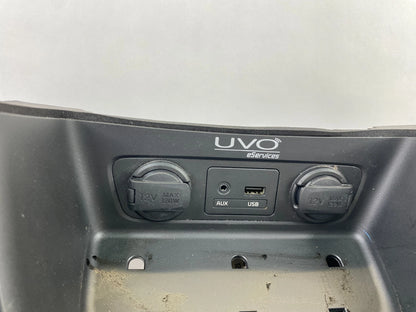 2014 2015 KIA SORENTO CENTER CONSOLE SHIFTER TRIM CUP HOLDER BEZEL BLACK OEM