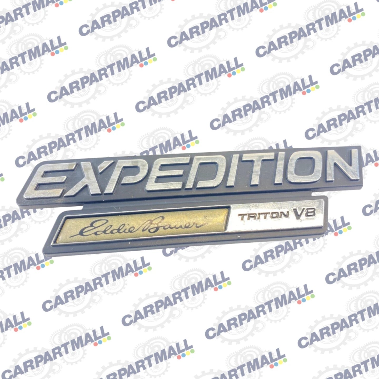 1997-2002 FORD EXPEDITION EDDIE BAUER TRITON V8 FENDER EMBLEM BADGE LOGO