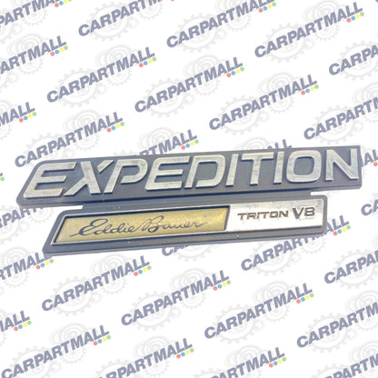 1997-2002 FORD EXPEDITION EDDIE BAUER TRITON V8 FENDER EMBLEM BADGE LOGO