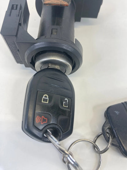 2014 FORD FLEX IGNITION 3.5L V6 A/T SWITCH LOCK CYLINDER W/ KEY BT4T-15607-AA