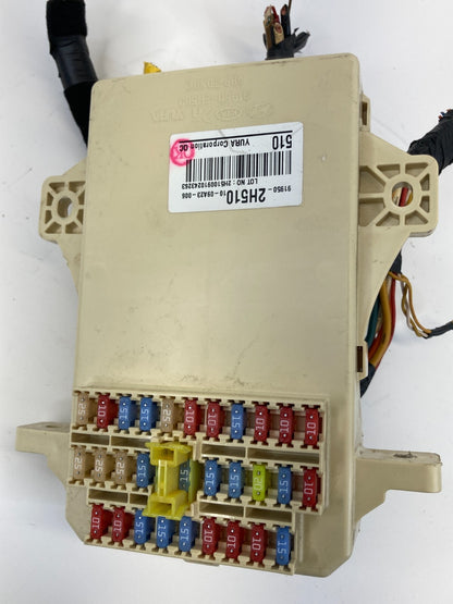 2007-2010 Hyundai Elantra 2.0L L4 Interior Fuse Box Relay Junction 91950-2H510