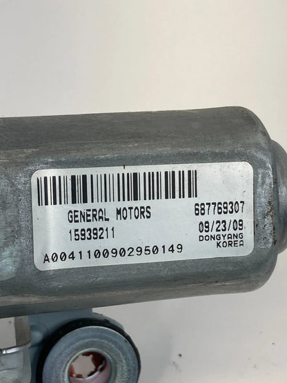 2009-2017 CHEVY TRAVERSE REAR LIFTGATE WINDSHIELD WIPER MOTOR 15939211 OEM