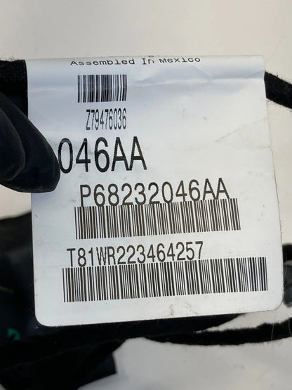 2013-2016 Dodge Dart Rear Right Side Door Wire Wiring Harness 68232046AA OEM