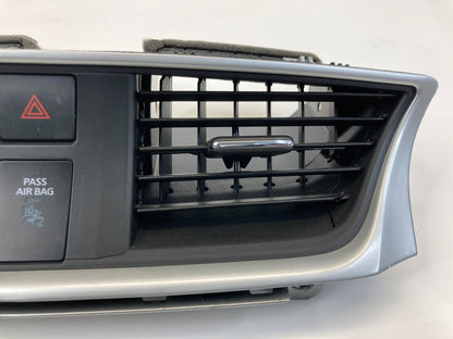 2013-2019 Nissan Sentra Center Dash AC Air Vent W/ Hazard Button Switch Trim OEM