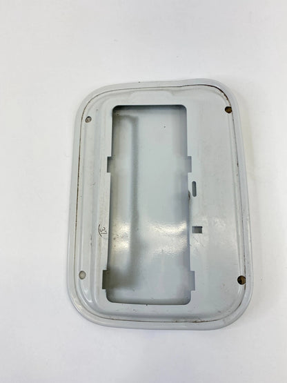 2004-2007 BMW 530i 525i SEDAN FUEL GAS TANK DOOR FILLER LID COVER WHITE OEM