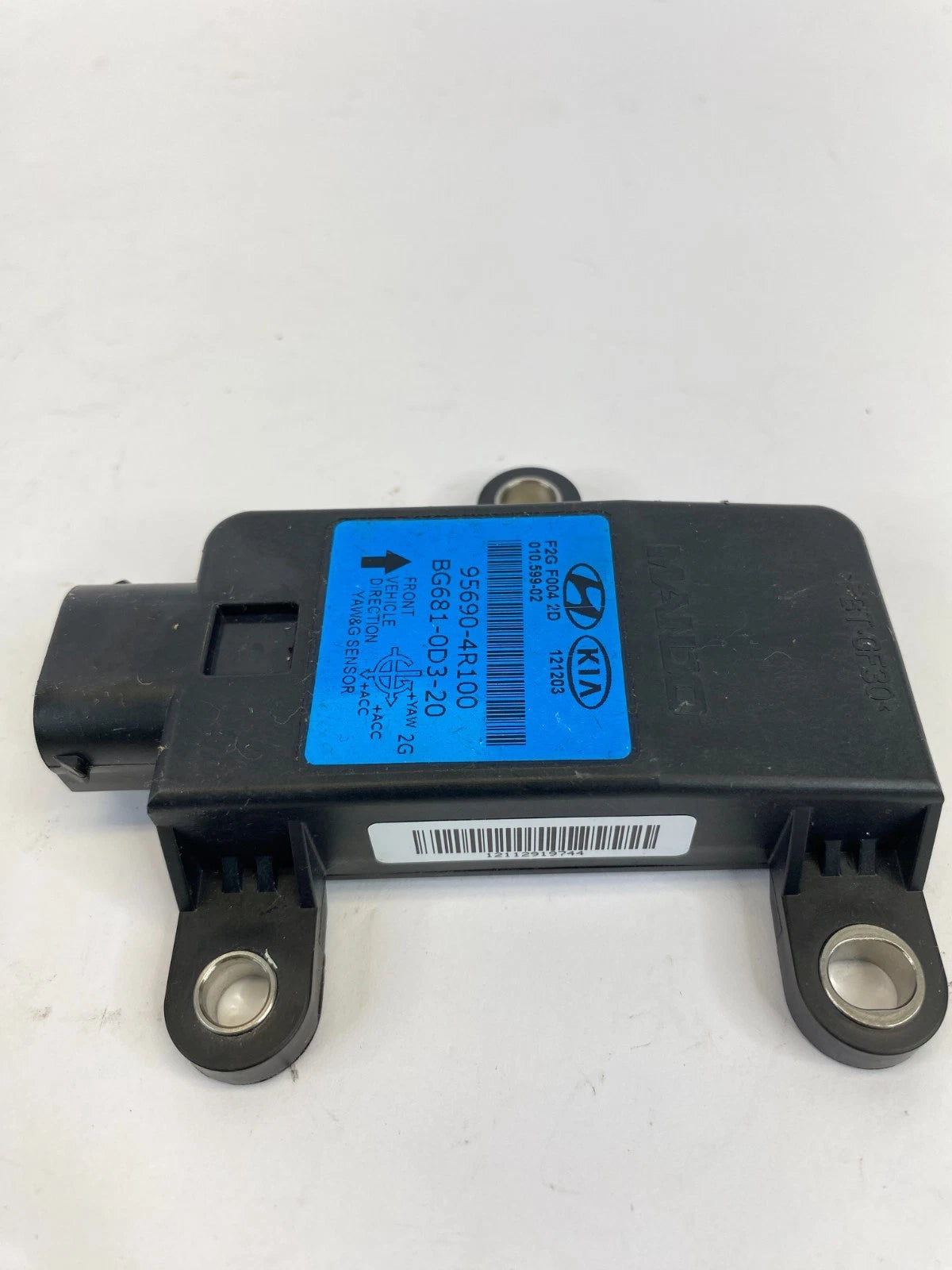 08-14 HYUNDAI SONATA 2.4L HYBRID YAW & G RATE SENSOR MODULE UNIT 95690-4R100