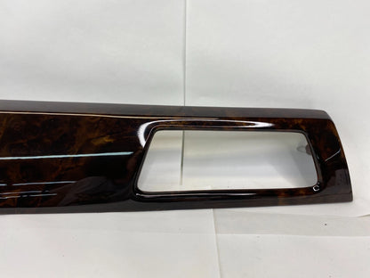 2006 BMW 330I 08-10 335I FRONT DASH RIGHT SIDE WOOD TRIM MOLDING GARNISH 7132851