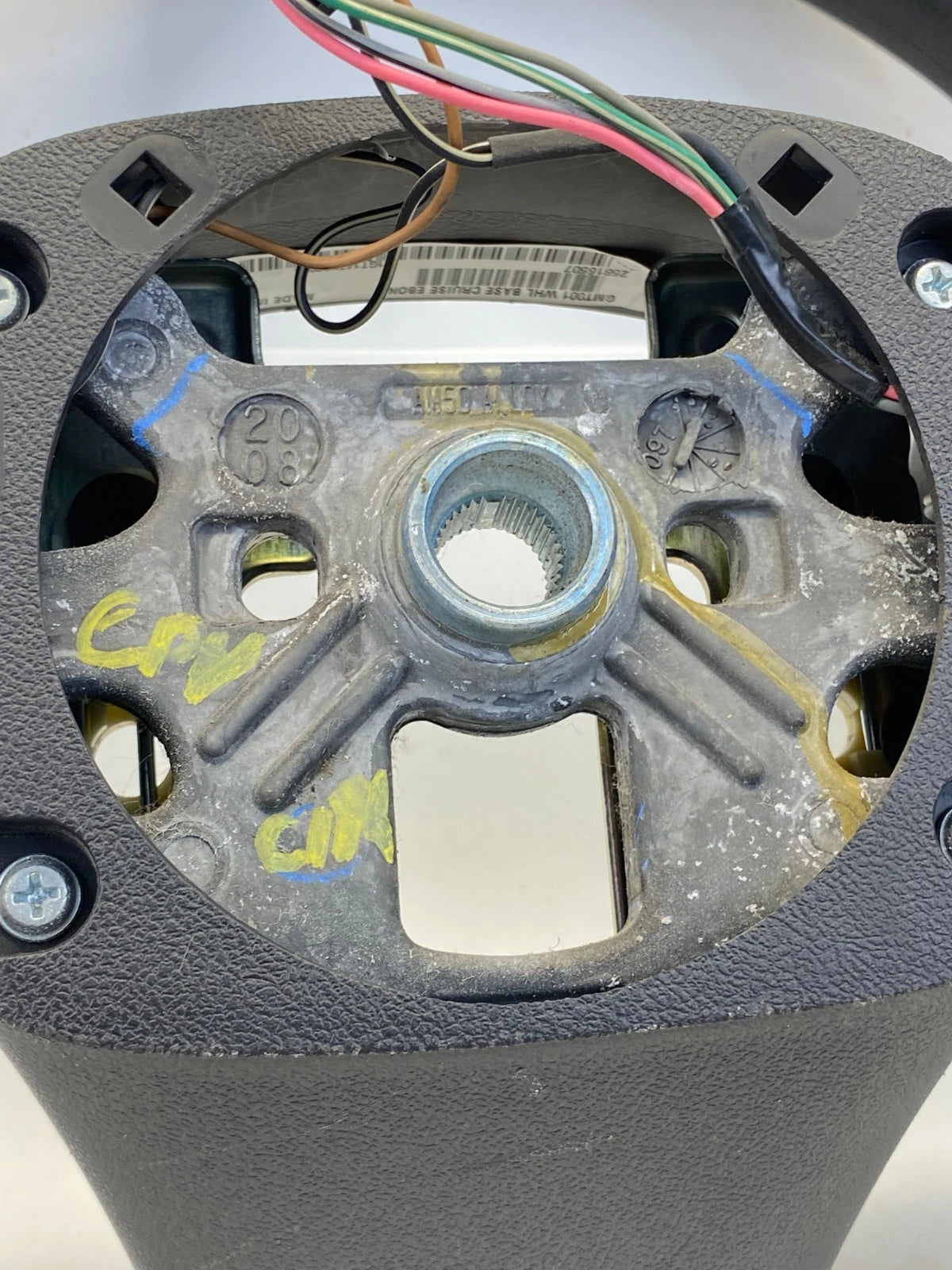 2006-2011 CHEVROLET HHR STEERING WHEEL WITH CRUISE CONTROL 25816507 OEM