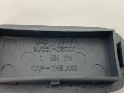 2003 03 KIA SORENTO RIGHT INNER COVER TRIM GLASS CAP LID BEZEL 93551-38000 OEM
