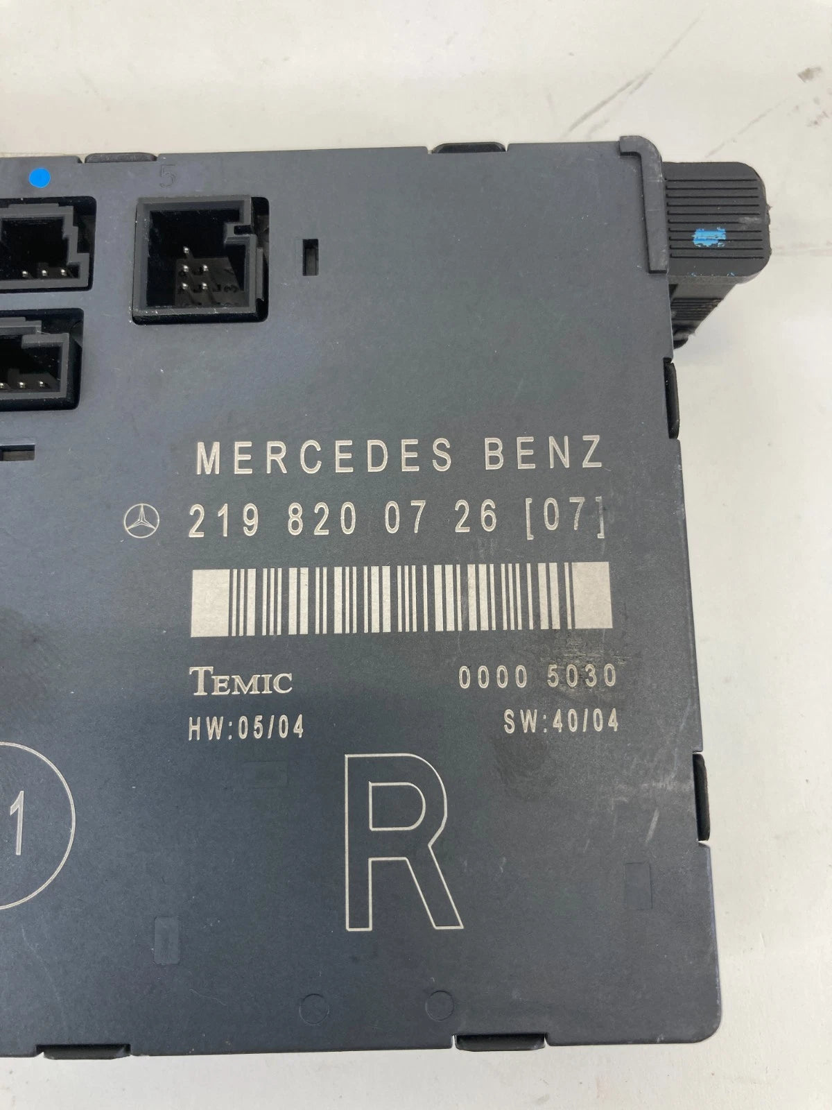 2006 MERCEDES-BENZ CLS500 FRONT RIGHT DOOR CONTROL MODULE OEM 2198200726