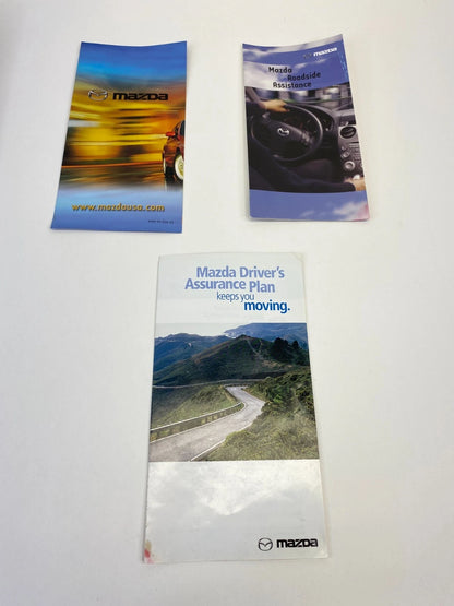 2004 MAZDA6 MAZDA 6 SEDAN OWNERS MANUAL REFERENCE GUIDE BOOKS SET W/ CASE OEM