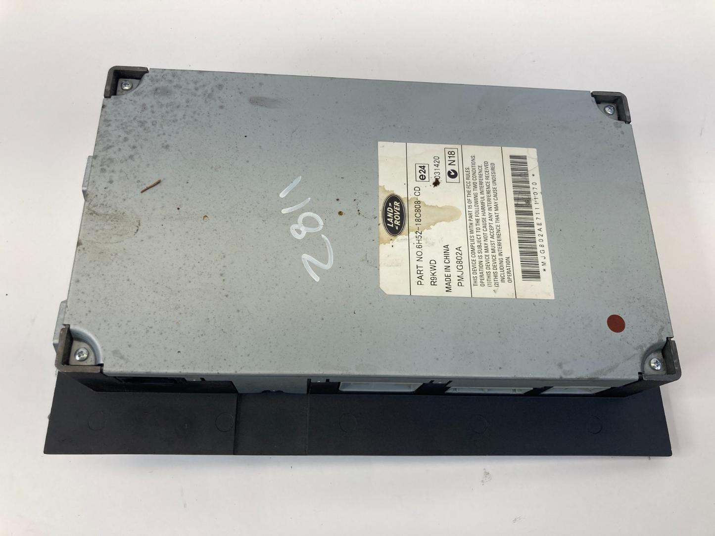 2009-2011 Jaguar XF 2010 2011 XFR Radio Audio Sound Amplifier AMP 6H52-18C808-CD