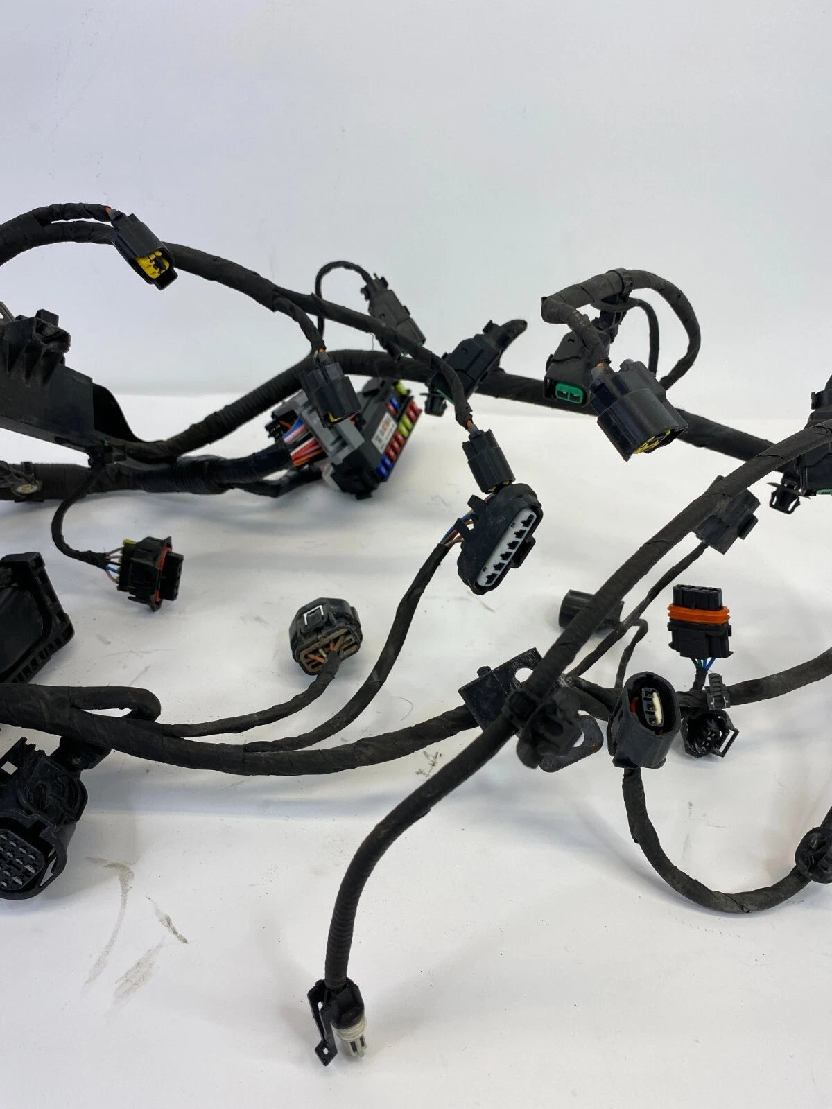14-16 ELANTRA 1.8L AUTO T W SMART KEY ENGINE WIRING HARNESS 91435-3X350 KOREA
