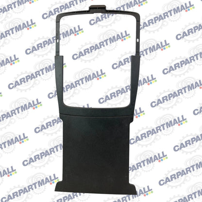 2009-2012 CHEVROLET TRAVERSE SUV FLOOR CENTER CONSOLE UPPER TRIM PLATE 1615742