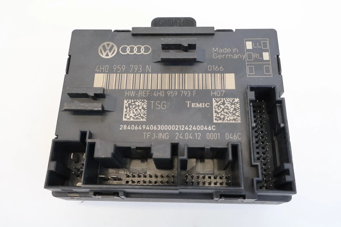 2011-2014 VW VOLKSWAGEN TOUAREG FRONT LEFT DOOR CONTROL MODULE 4H0-959-793-F OEM