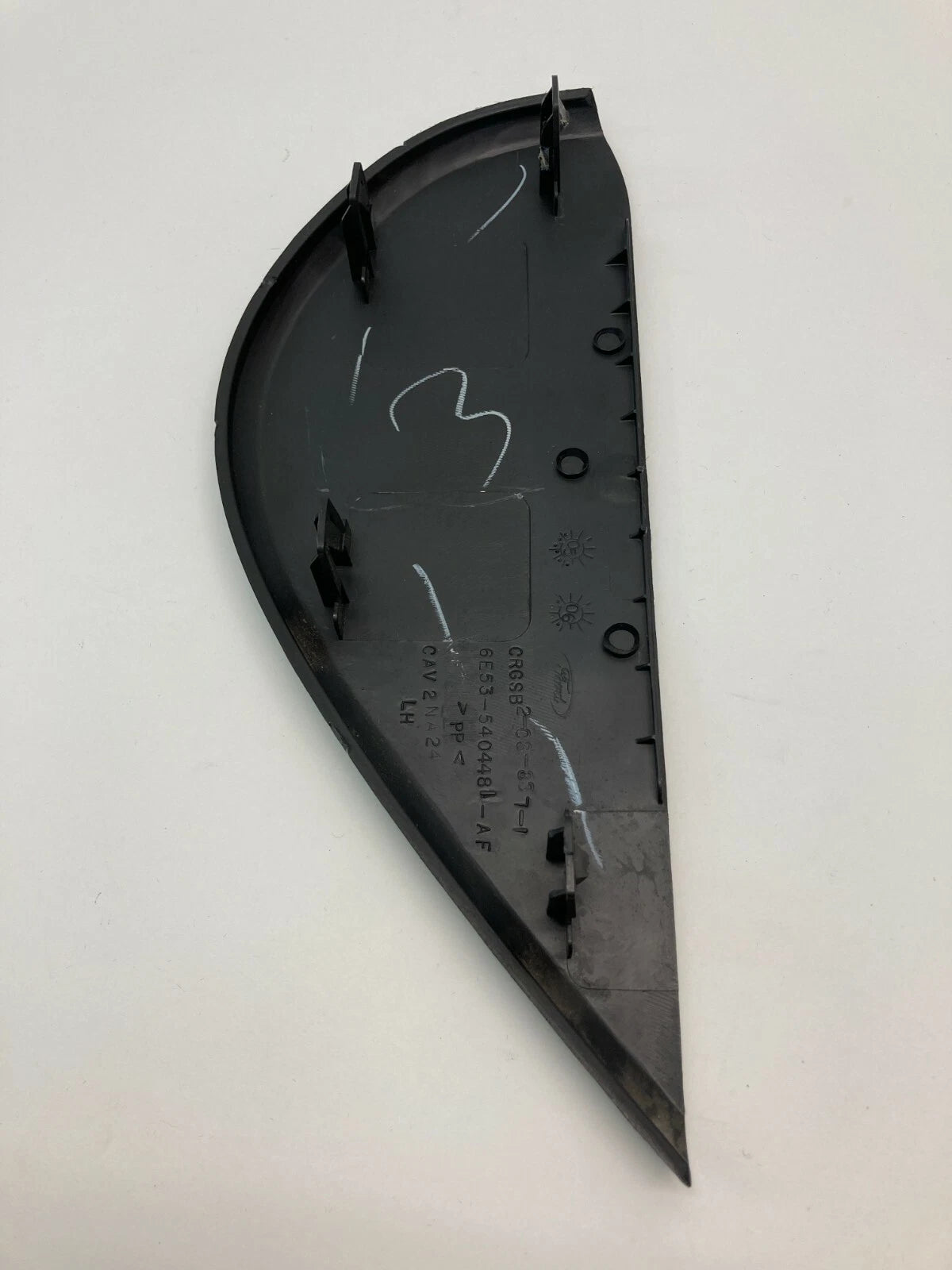 06-11 MERCURY MILAN FRONT LEFT SIDE DASH END CAP COVER TRIM PANEL 6E535404481AF