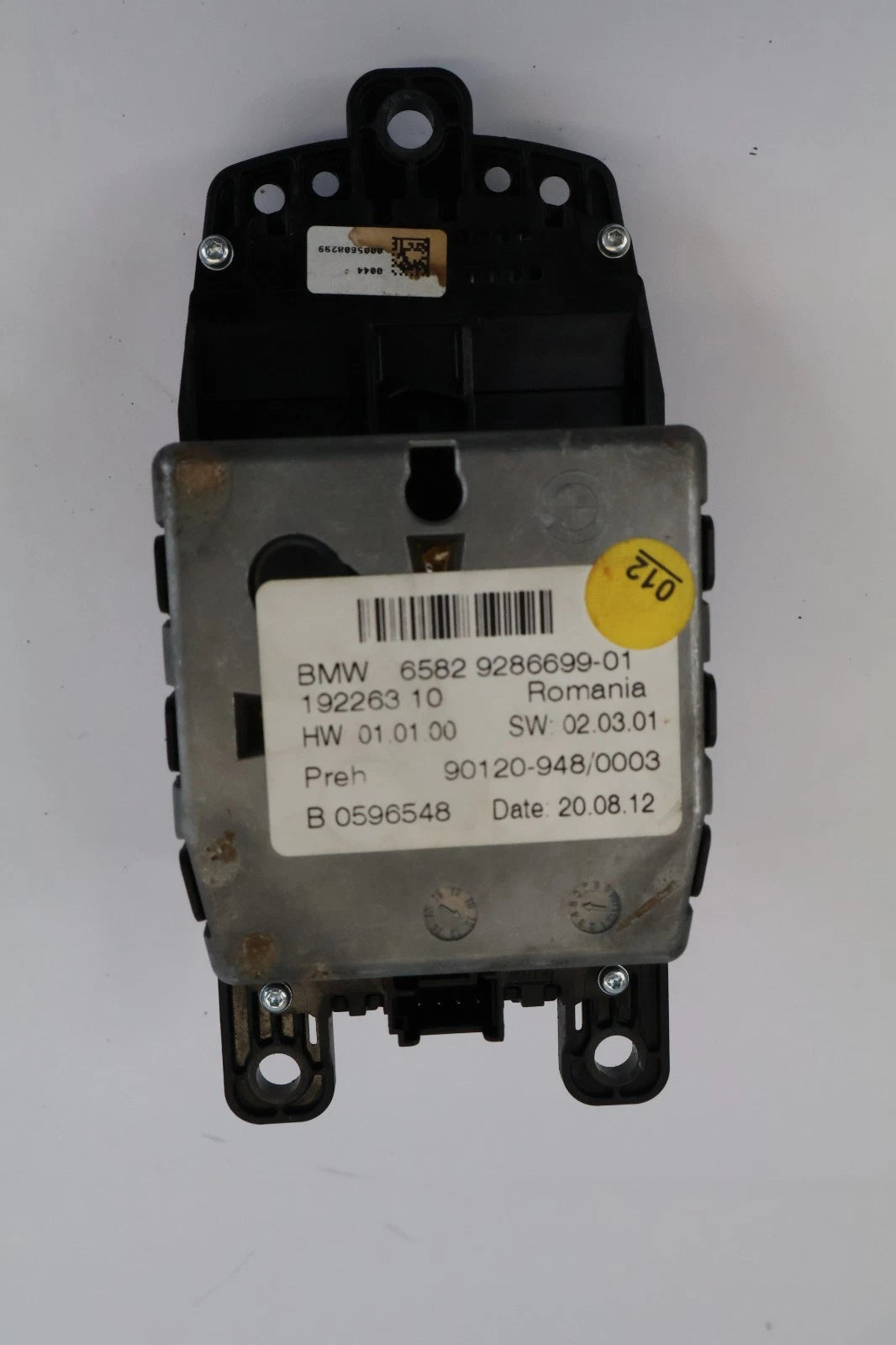 13-16 BMW 528I IDRIVE MEDIA NAVIGATION CONTROLLER KNOB SWITCH OEM 65829286699