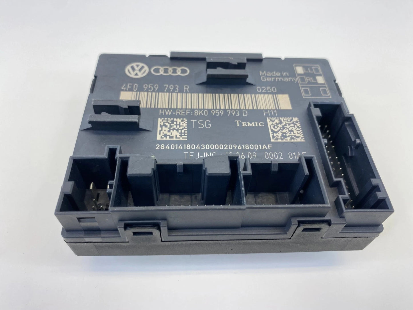 2009-2011 AUDI A6 QUATTRO FRONT LEFT DOOR WINDOW CONTROL MODULE 4F0-959-793-R