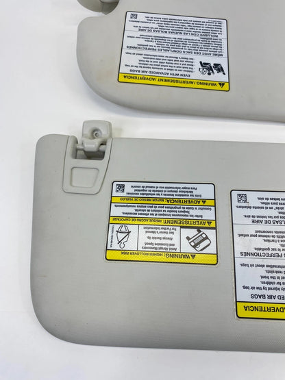 2013-2019 Ford Escape Roof Sunvisor Sun Visor Shade Left & Right Pair Set OEM